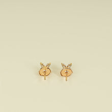 Tiffany & Co. 18K Rose Gold Victoria® Earrings Small Model