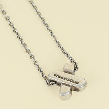 Tiffany & Co. Silver Sterling X Cross Pendant Necklace