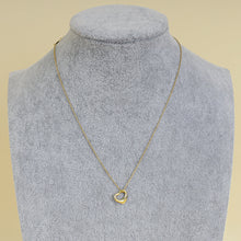 Tiffany & Co. 18K Yellow Gold Elsa Peretti® Open Heart Pendant Necklace