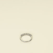 Tiffany & Co. Platinum Forever Half-Circle of Diamonds Band Ring 52