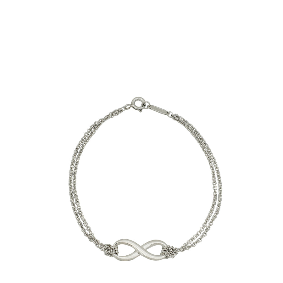 Tiffany & Co. Silver Sterling Infinity Bracelet
