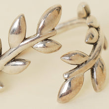 Tiffany & Co. 925 Sterling Silver Paloma Picasso Olive Leaf Bypass Ring 6