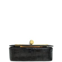 Tom Ford Black Alligator Chain Natalia Shoulder Bag