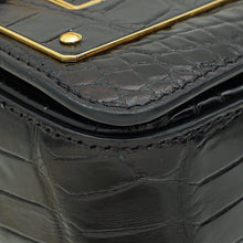 Tom Ford Black Alligator Chain Natalia Shoulder Bag
