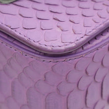 Tom Ford Purple Natalia Python Medium Flap Bag