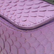Tom Ford Purple Natalia Python Medium Flap Bag