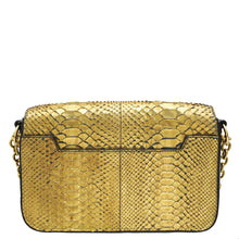 Tom Ford Bicolor Natalia Python Medium Flap Bag