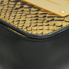 Tom Ford Bicolor Natalia Python Medium Flap Bag