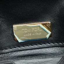 Tom Ford Black Python Natallia Mini Flap Bag
