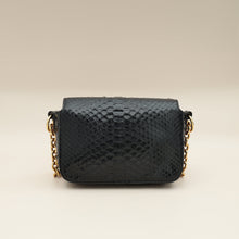 Tom Ford Black Python Natallia Mini Flap Bag