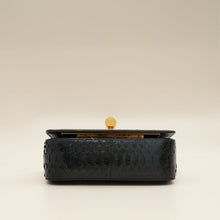 Tom Ford Black Python Natallia Mini Flap Bag