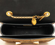 Tom Ford Gold Metallic Python Sienna Shoulder Bag