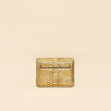 Tom Ford Gold Metallic Python Sienna Shoulder Bag