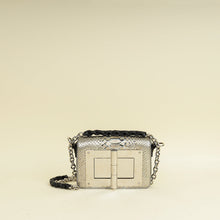 Tom Ford Bicolor Natalia Python Flap Small Bag