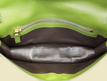 Tom Ford Olive Green Alligator Natalia East West Clutch Bag