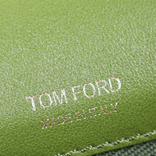 Tom Ford Olive Green Alligator Natalia East West Clutch Bag