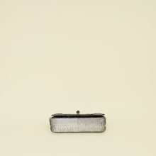 Tom Ford Metallic Silver Python Natalia Shoulder Bag