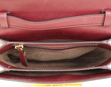 Tom Ford Burgundy Natalia Flap Medium Shoulder Bag