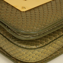 Tom Ford Olive Natalia Python Medium Shoulder Bag