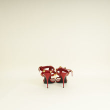 Valentino Red Roman Stud Ankle Strap 40