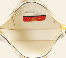 Valentino Light Ivory VLogo Signature Mini Hobo Bag