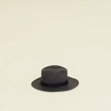 Valentino Black Vlogo Straw Sun Hat