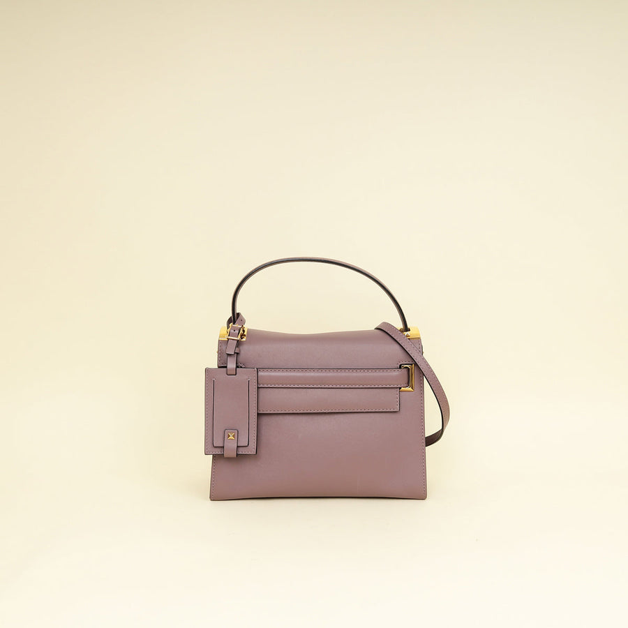 Valentino Dark Mauve My Rockstud Single Handle Bag