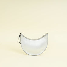 Valentino Metallic Silver VLogo Hobo Mini Bag