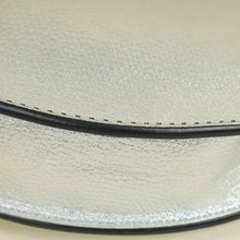 Valentino Metallic Silver VLogo Hobo Mini Bag
