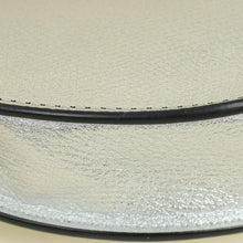Valentino Metallic Silver VLogo Hobo Mini Bag