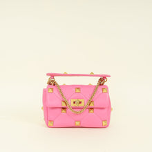 Valentino Fuchsia Roman Stud The Small Shoulder Bag