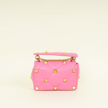 Valentino Fuchsia Roman Stud The Small Shoulder Bag