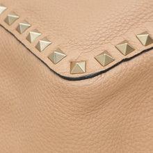 Valentino Bicolor Beaded Rockstud Vitello Reversible Tote Bag