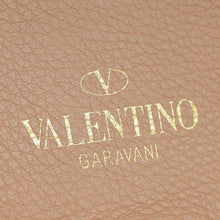 Valentino Bicolor Beaded Rockstud Vitello Reversible Tote Bag