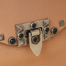 Valentino Blush Rockstud Rolling Flap Medium Bag