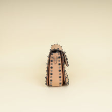 Valentino Blush Rockstud Rolling Flap Medium Bag
