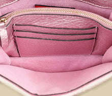Valentino Metallic Pink Rockstud Chain Pouch