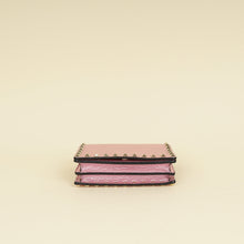 Valentino Metallic Pink Rockstud Chain Pouch