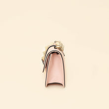 Valentino Light Pink Rockstud Glam Lock Flap Mini Shoulder Bag