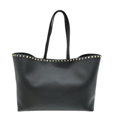 Valentino Black Rockstud Tote Bag