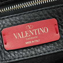 Valentino Black Rockstud Tote Bag
