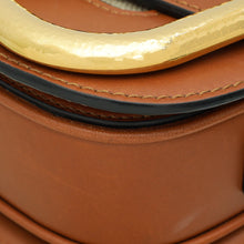 Valentino Bicolor Linen Supervee Small Crossbody Bag