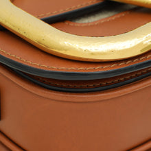 Valentino Bicolor Linen Supervee Small Crossbody Bag