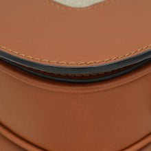 Valentino Bicolor Linen Supervee Small Crossbody Bag