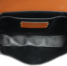 Valentino Bicolor Linen Supervee Small Crossbody Bag