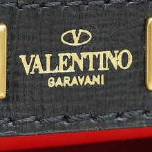Valentino Black Micro Rockstud Alcove Bag