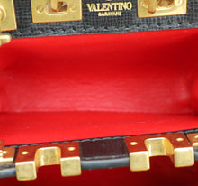 Valentino Black Micro Rockstud Alcove Bag