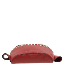 Valentino Red Rockstud Belt Bag