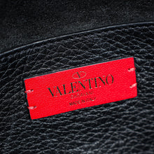 Valentino Black Rockstud Top Handle Crossbody Bag