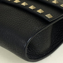 Valentino Black Rockstud Top Handle Crossbody Bag